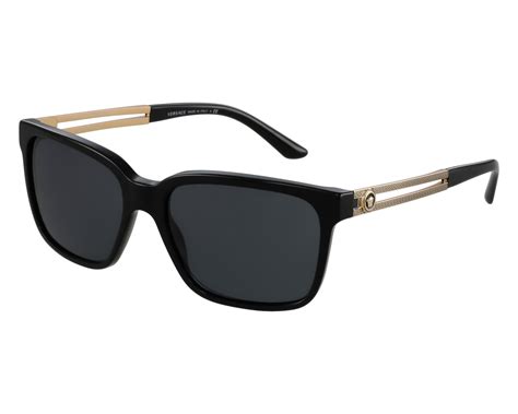 versace 4307 black gold gb1 87|Buy Versace VE4307 C58 GB1/87 Sunglasses .